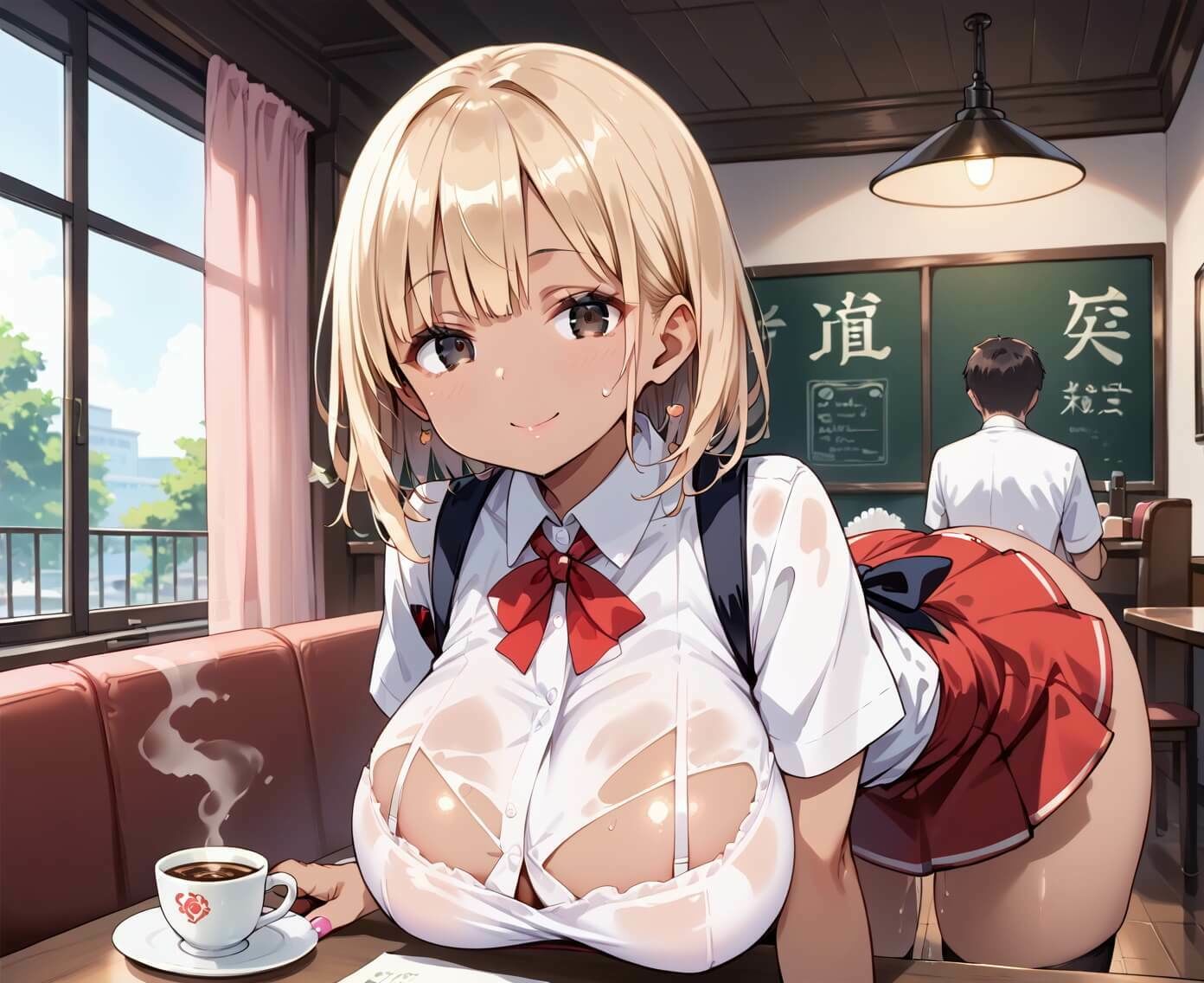 珈琲1杯でヤれるカフェ12！110枚 サンプル4ページ目