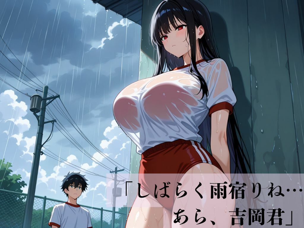 デカパイ美人妻体操着濡透密戯 サンプル2ページ目