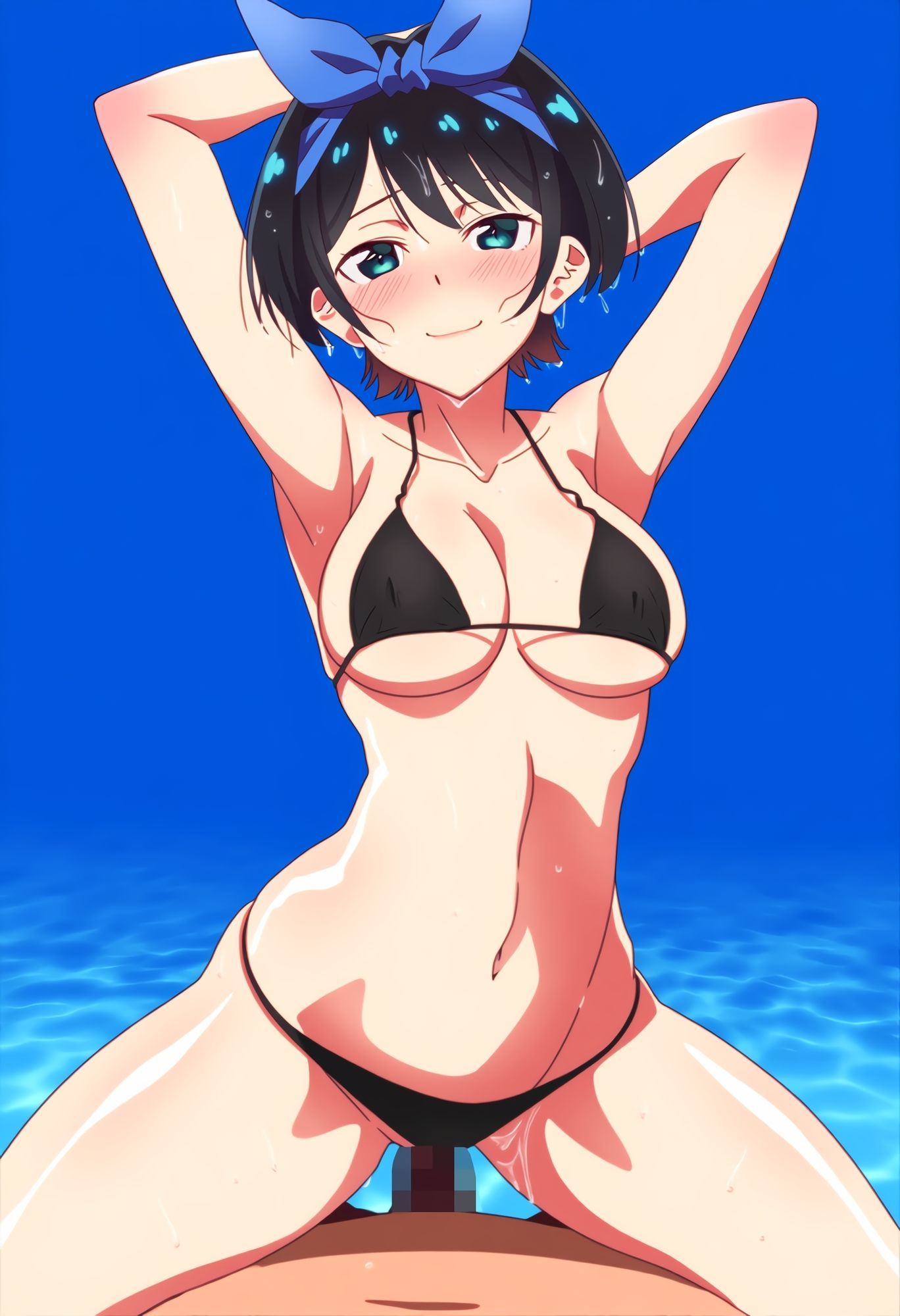 【彼女、お〇りします】彼女、ナンパします＋SS サンプル1ページ目