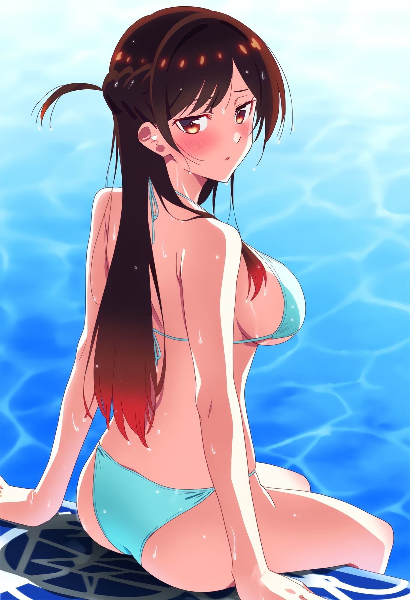 【彼女、お〇りします】彼女、ナンパします＋SS サンプル4ページ目