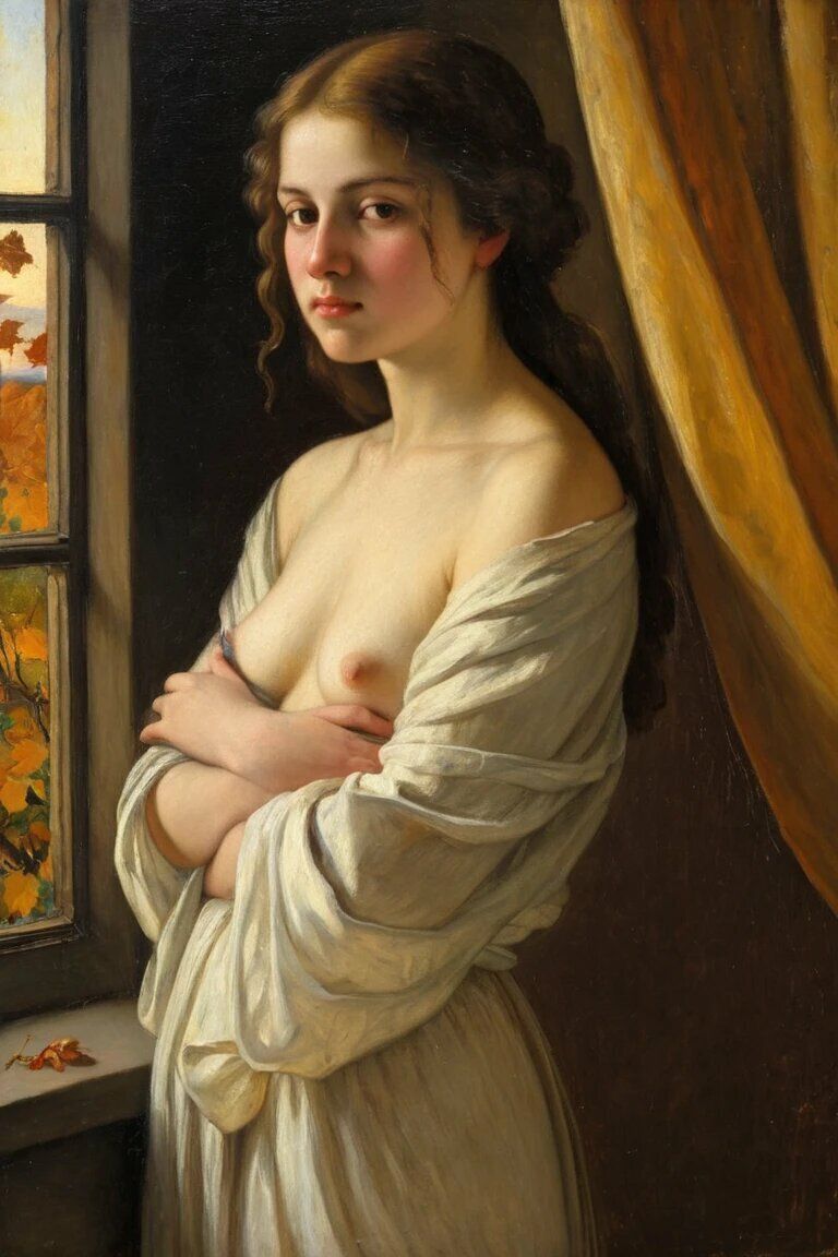 Portraits in Autumn Light - Nude Studies サンプル1ページ目