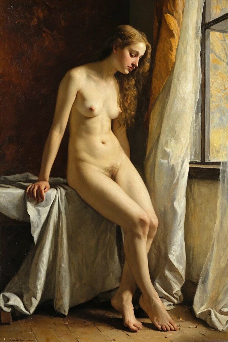 Portraits in Autumn Light - Nude Studies サンプル4ページ目