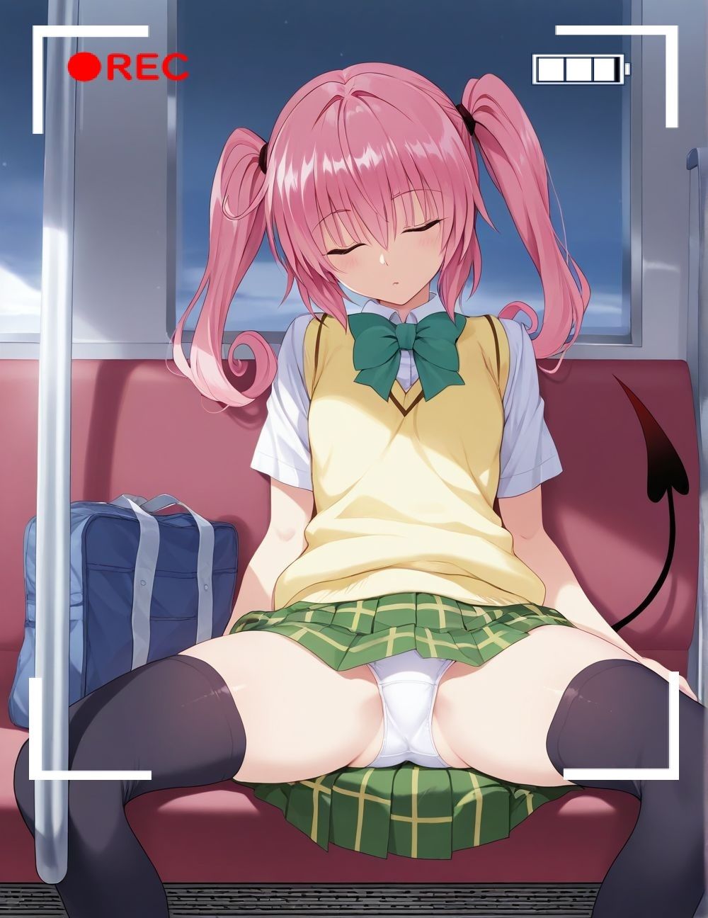 ナナ＆モモ_美人姉妹電車睡〇姦 サンプル6ページ目