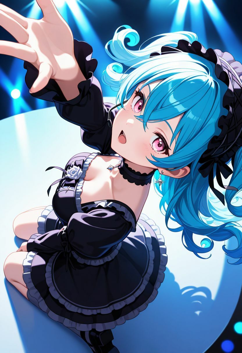 『ごしゅ推しリボン隊』vol.1   ミズハ@ひとしずくリボンと鋭い眼差しのファンサ サンプル1ページ目
