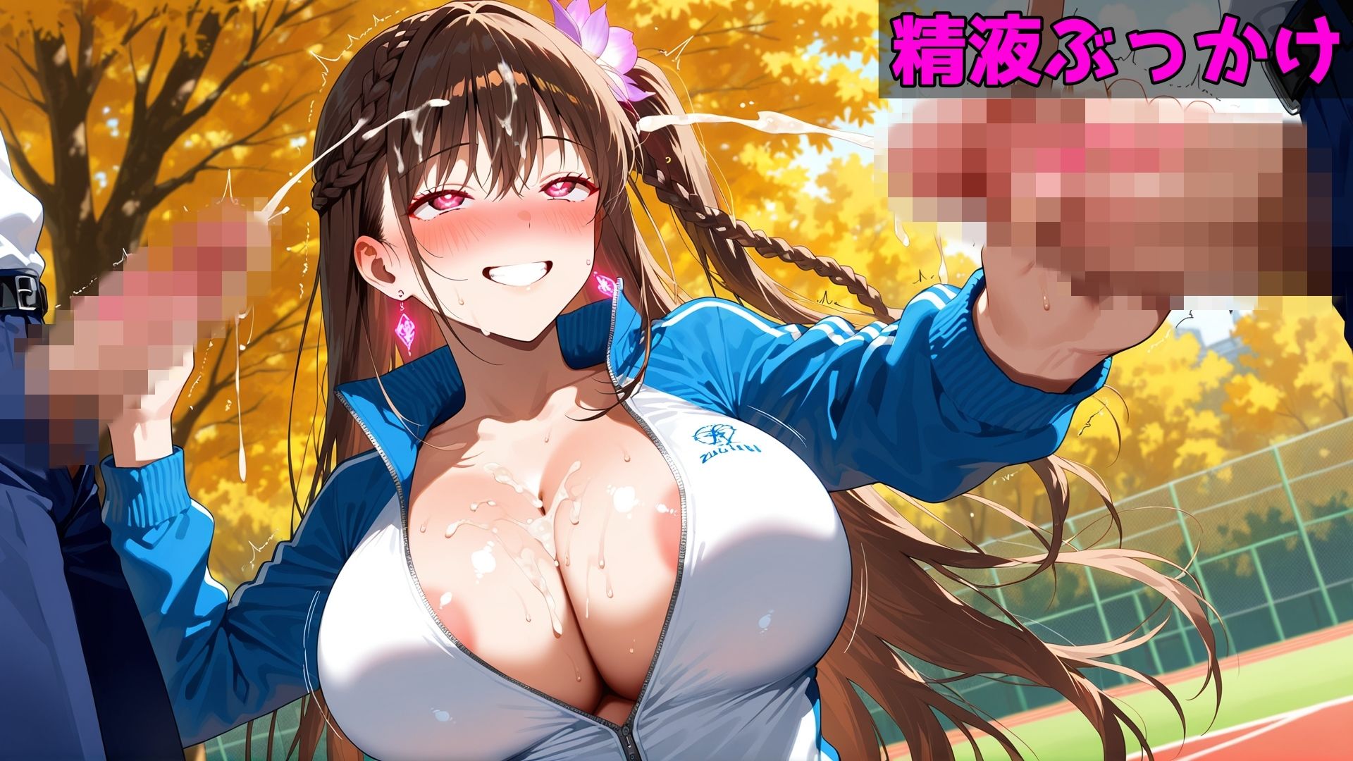 爆乳JKと性の運動会2 頑張ったご褒美でヤらせてくれた 〜ヤリマンギャル編〜 サンプル4ページ目