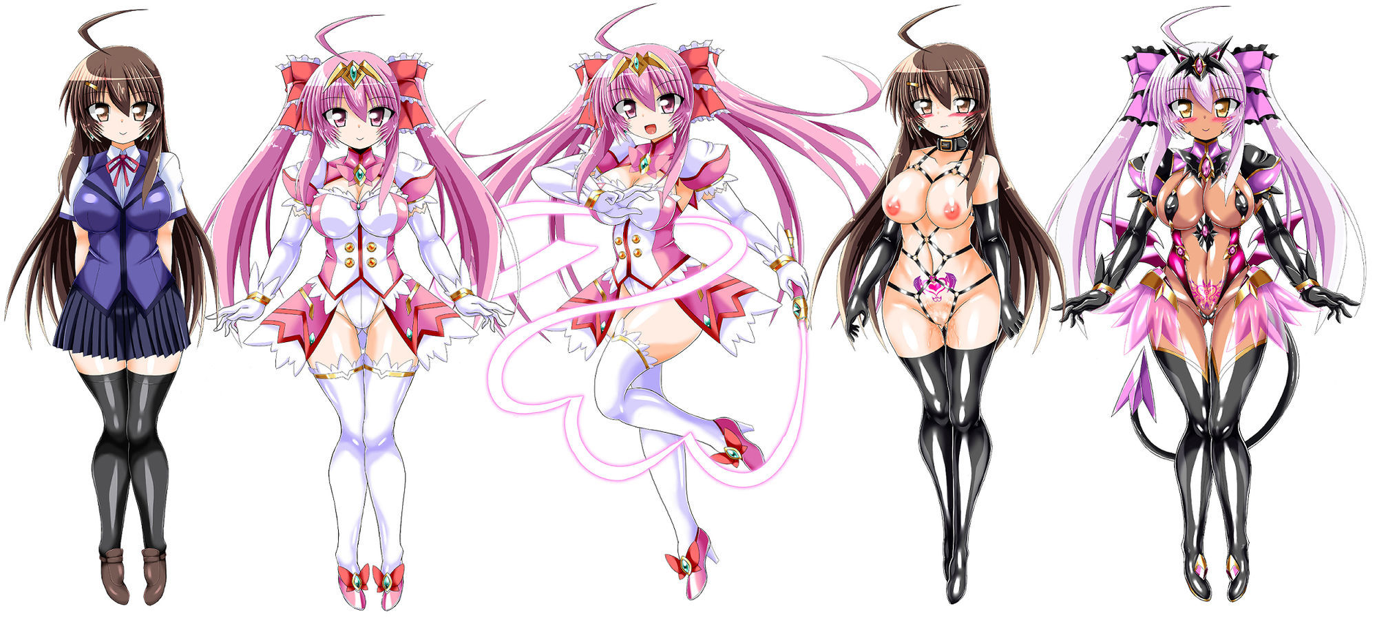 CONCUBINES 魔法少女淫獄篇 2 サンプル9ページ目