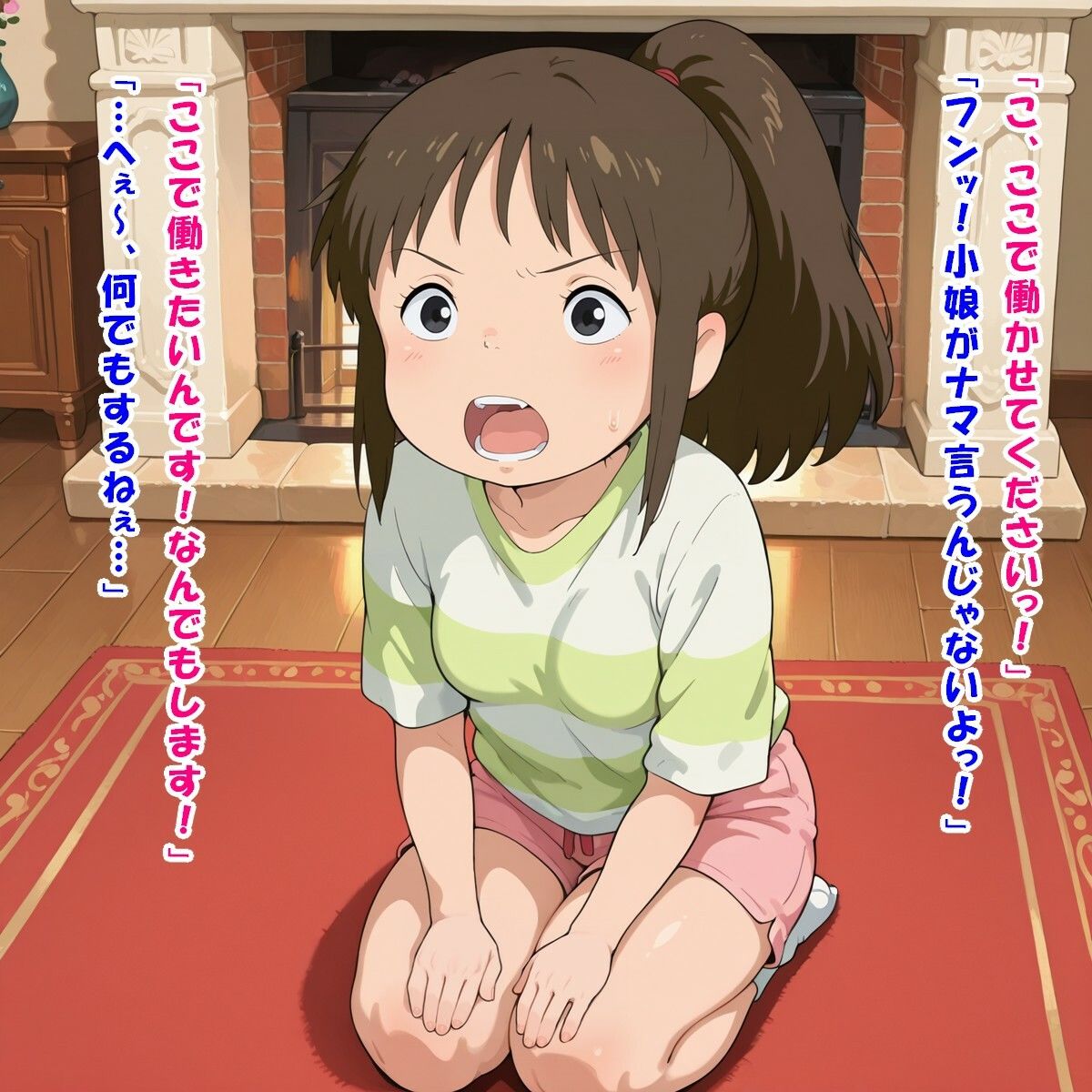 お客様は神様です（千/千と千〇の神〇し） サンプル1ページ目
