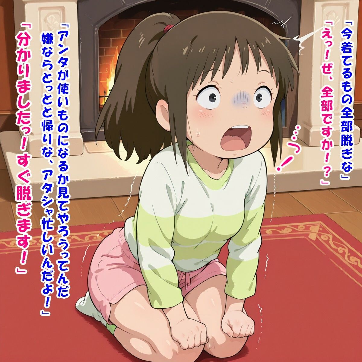 お客様は神様です（千/千と千〇の神〇し） サンプル2ページ目