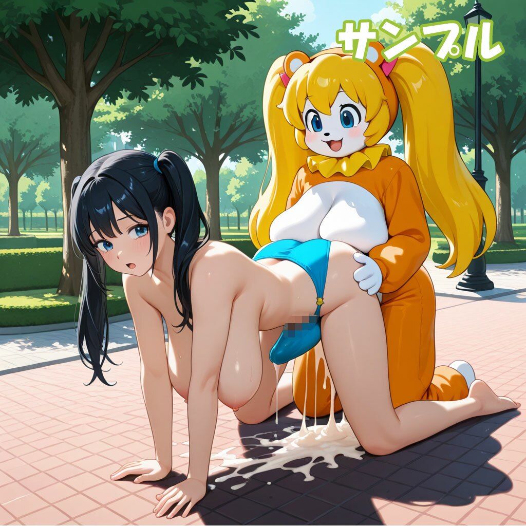 アナイカ  〜これからアナタをイカせます！特殊捜査官・SBST/性獣討伐隊〜8-2-葵ゆず×着ぐるみ女編1没＆その他CG- サンプル10ページ目