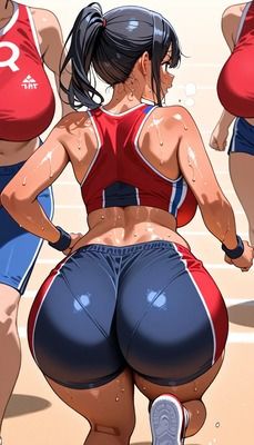 日焼け女子 サンプル7ページ目