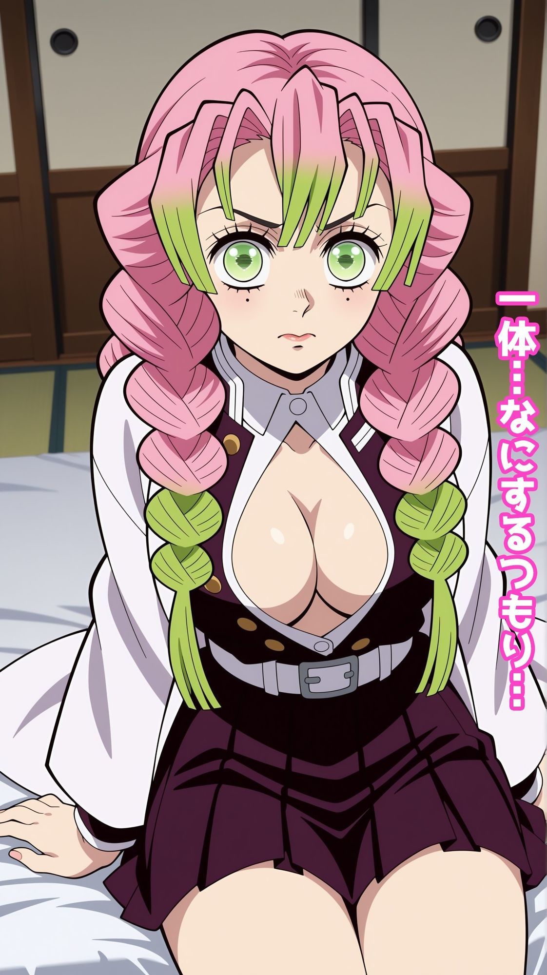 【一部セリフつき】Deliサモ☆ 美少女とおじさん強●召喚アプリ - 恋柱編 - サンプル2ページ目