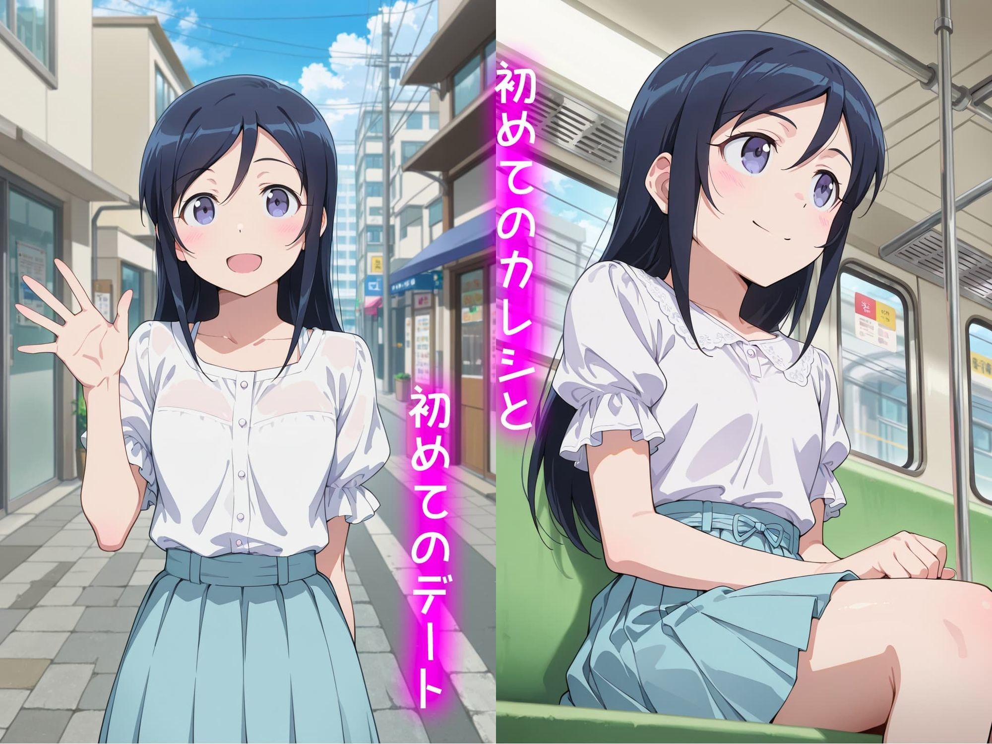 処女卒業記録〜ワタシが女になった夏〜【あやせ編】 サンプル1ページ目
