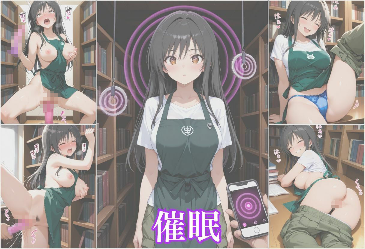 透視メガネ×催● 古手川唯 図書館バイト編 サンプル4ページ目