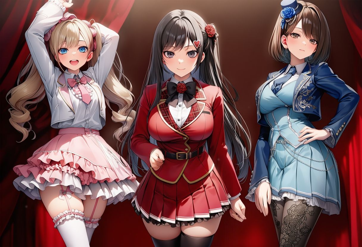 地下アイドル皮化独占 vol.1 〜ブルームローズ青担当・雨竜つばさ〜 サンプル1ページ目