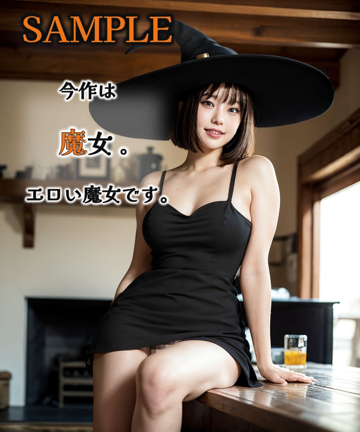コスプレシリーズ 魔女 サンプル1ページ目