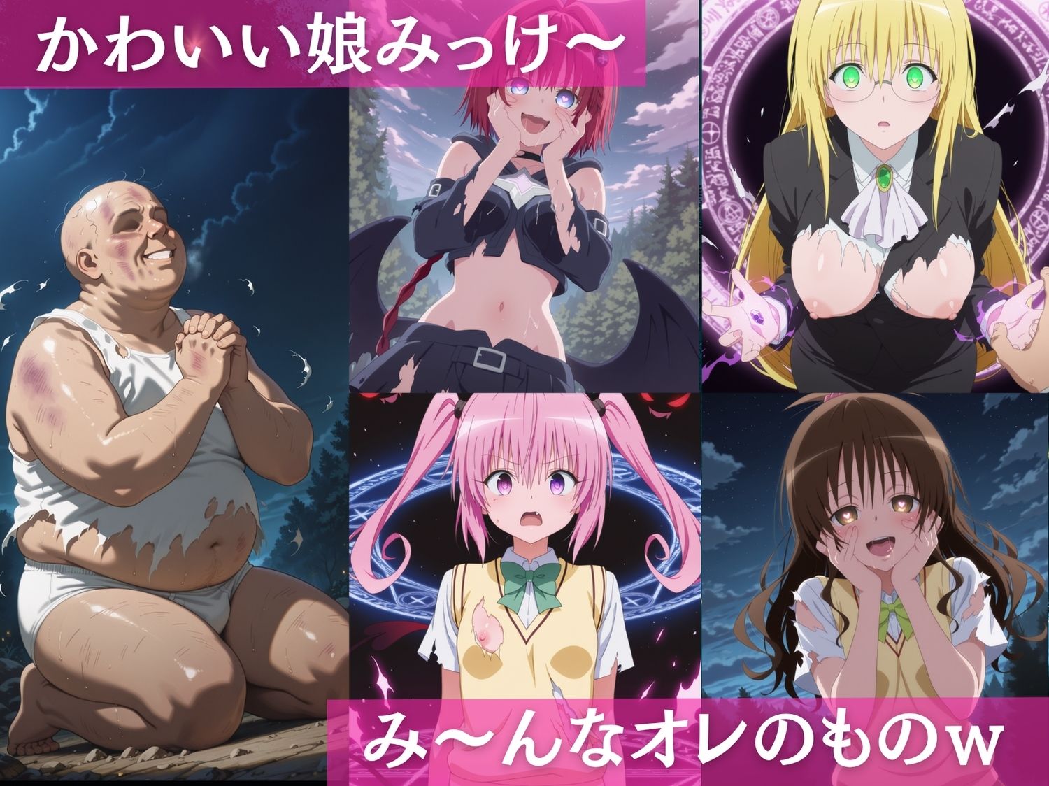性魔術の支配  To L●VEる〜夜道〜 サンプル2ページ目
