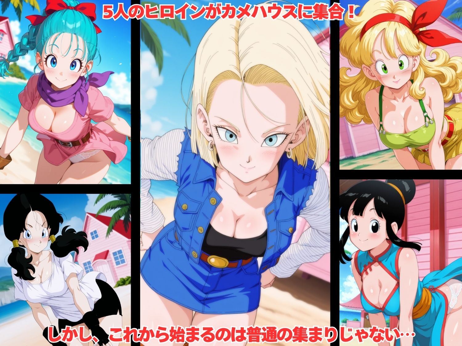 【寝取られ】カメハウス催●ハーレム計画 サンプル1ページ目