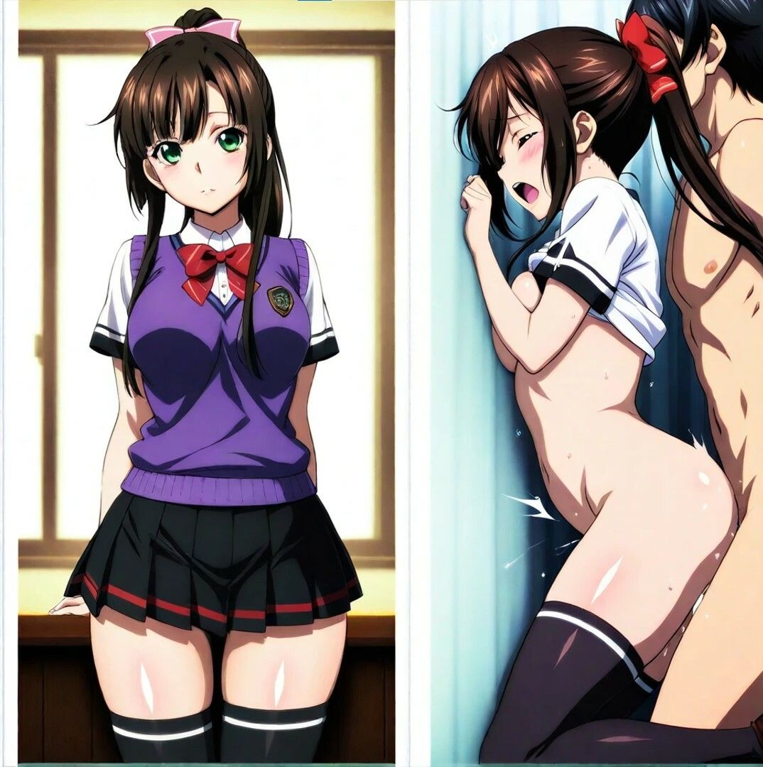 いつも好きな親友の女子を助ける優しいポニテお姉さんと・・・■ サンプル2ページ目