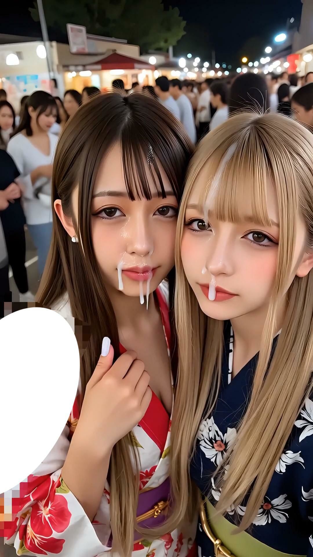 【動画】ギャルぶっかけ祭り〜今年の打ち上げ精〇は35発です！〜 サンプル2ページ目