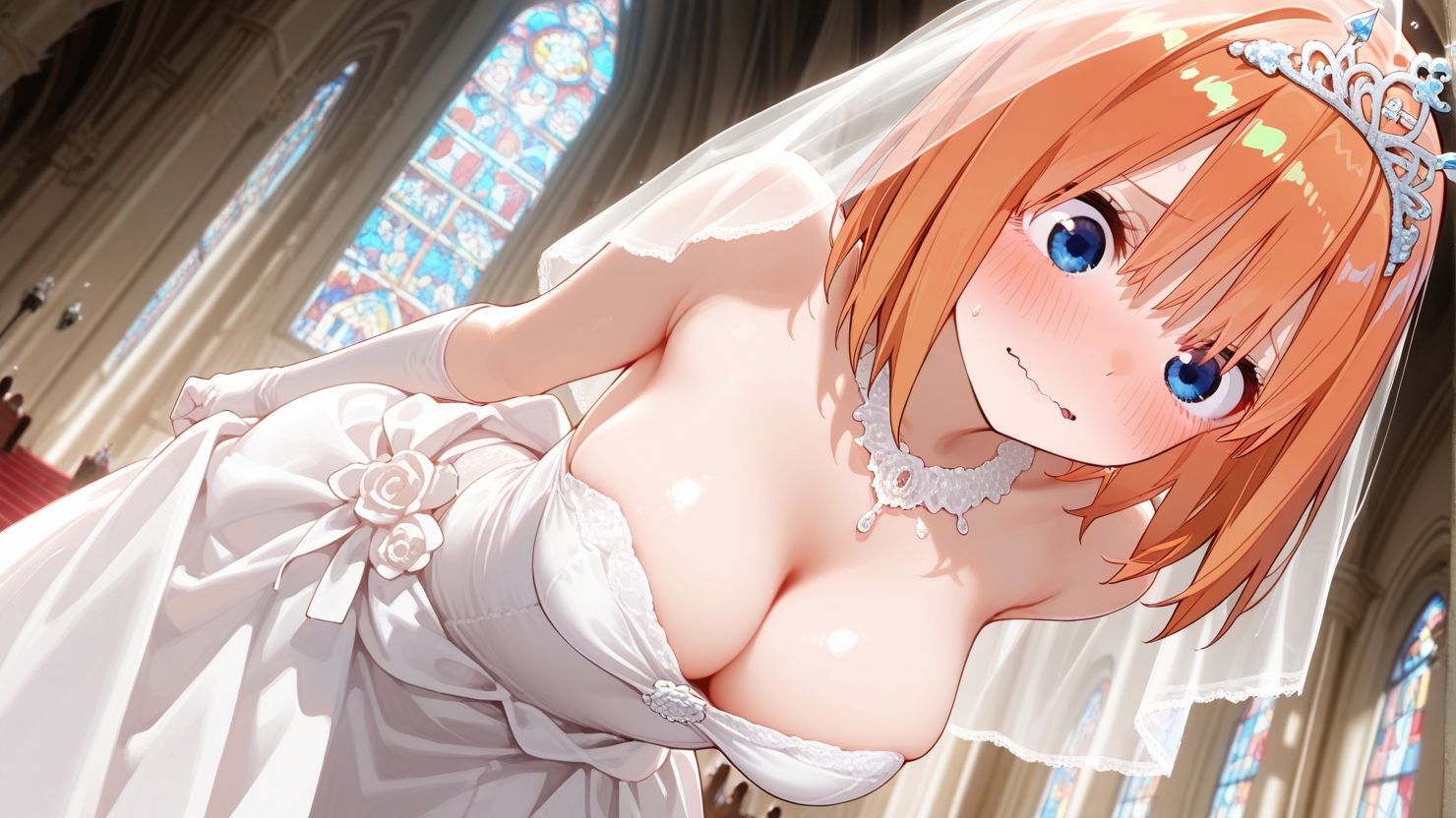 五等分の白濁ドレス  〜四葉編〜 サンプル9ページ目