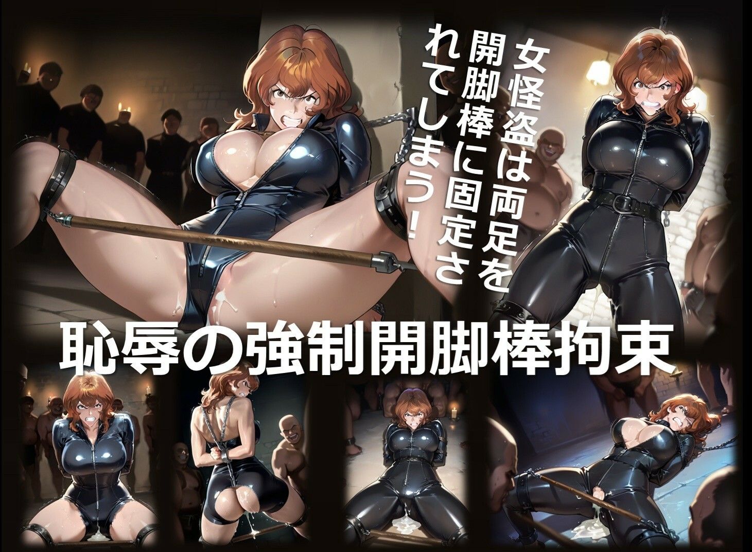女怪盗 第3章 〜拘束〜 サンプル7ページ目
