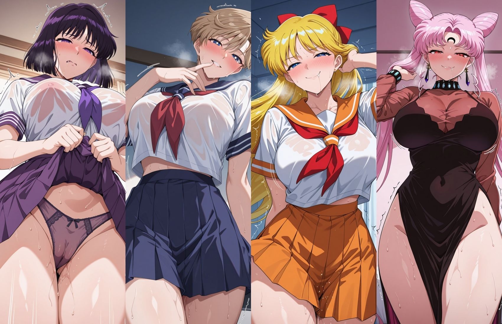 美少女戦士の敗北調教 サンプル3ページ目