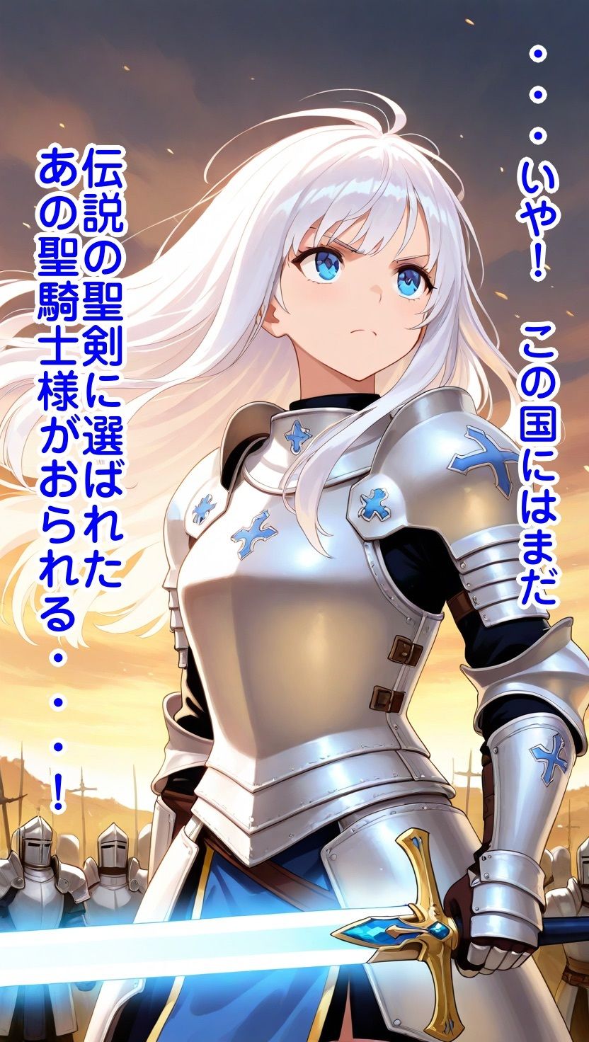 洗脳済みの聖騎士様 サンプル2ページ目