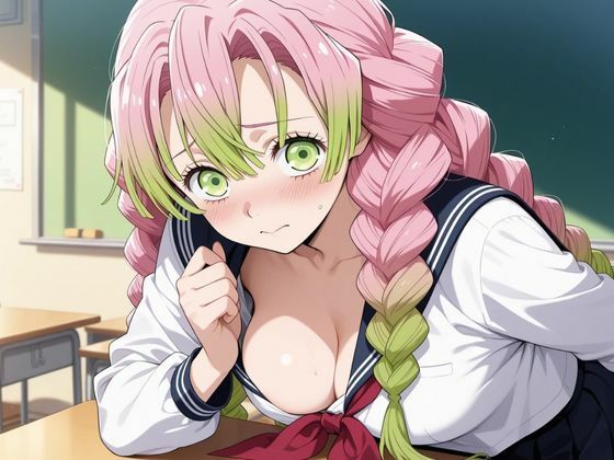 コスルーム  イチャラブえっち漬け  鬼滅〇刃  甘露寺〇璃 サンプル1ページ目