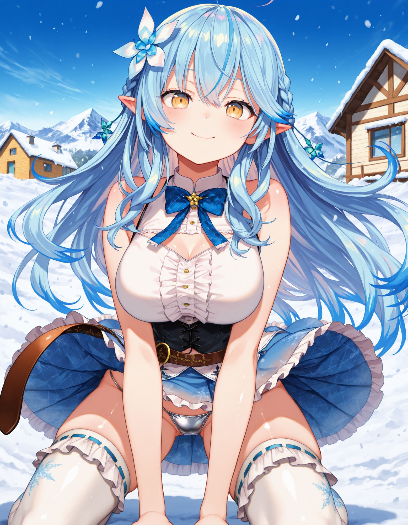 雪〇ラミィのパンチラ サンプル7ページ目