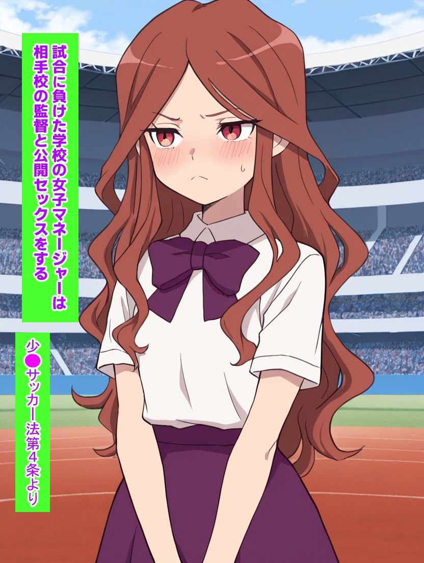 イナズマイ●ブンCG集  ースタジアム内で公開全裸セ●クスー サンプル1ページ目