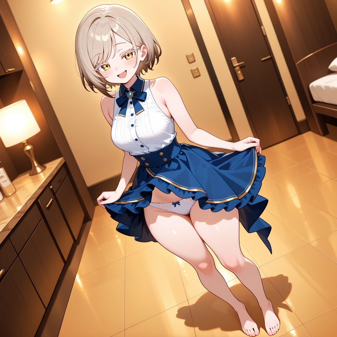 アイドル足リフレ！ サンプル1ページ目