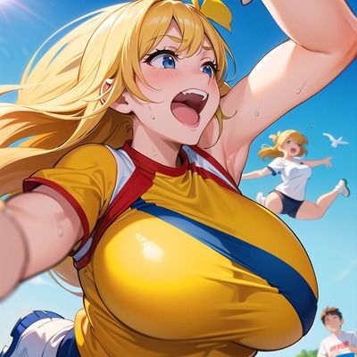 アスリート女子2 サンプル1ページ目