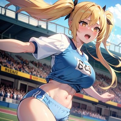 アスリート女子2 サンプル4ページ目