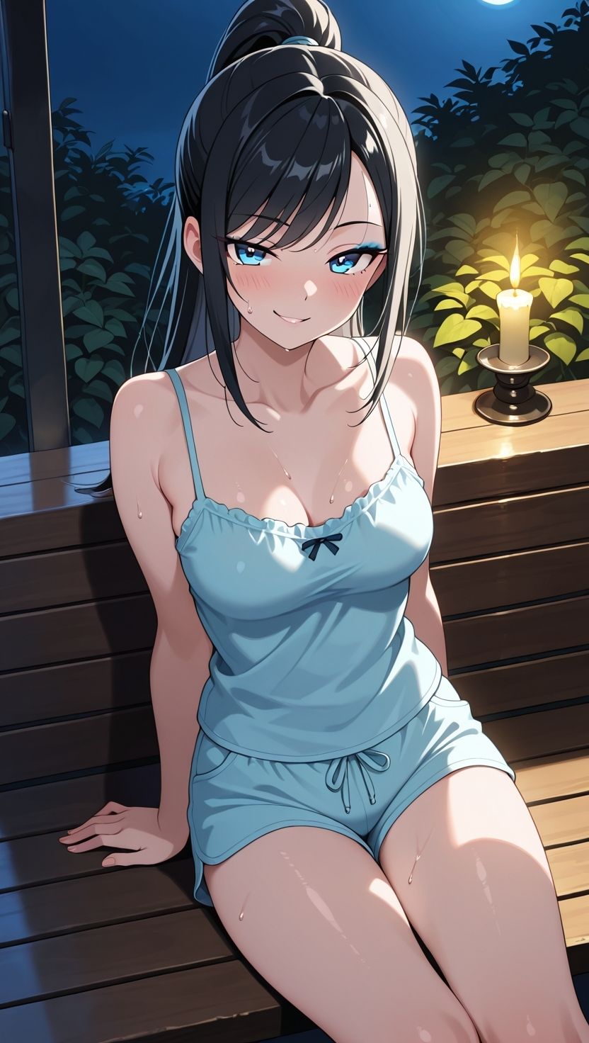 黒髪ポニテ妹が兄にだけ見せる甘えと背徳 サンプル6ページ目