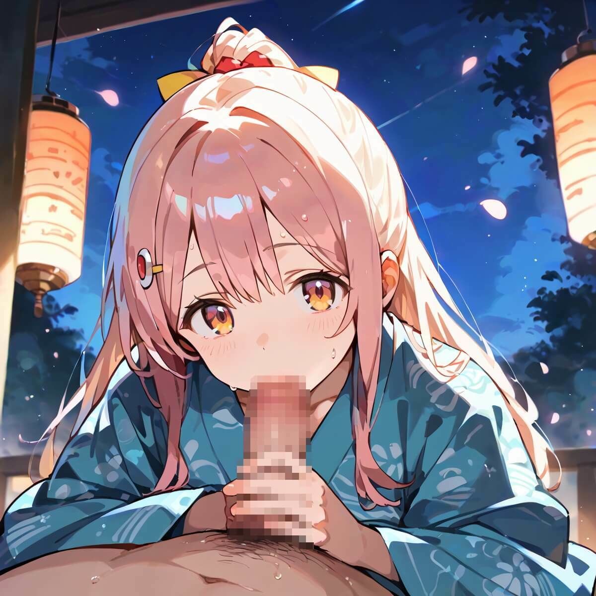 祭りの夜に君を奪う〜浴衣の君が可愛すぎて俺のマグナムが火を噴くぜ！！〜4【厳選CG240枚収録】 サンプル3ページ目