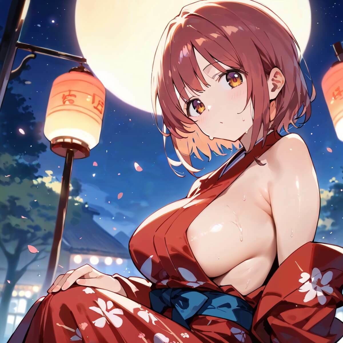 祭りの夜に君を奪う〜浴衣の君が可愛すぎて俺のマグナムが火を噴くぜ！！〜5【厳選CG240枚収録】 サンプル10ページ目