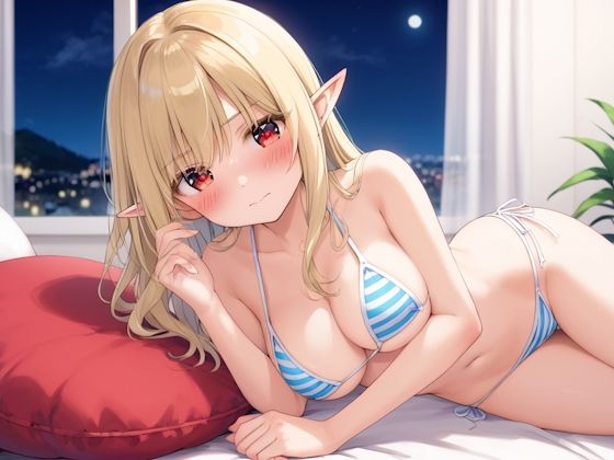エルフ達をお家で性教育〜こっそり中出し種づけ〜 サンプル5ページ目