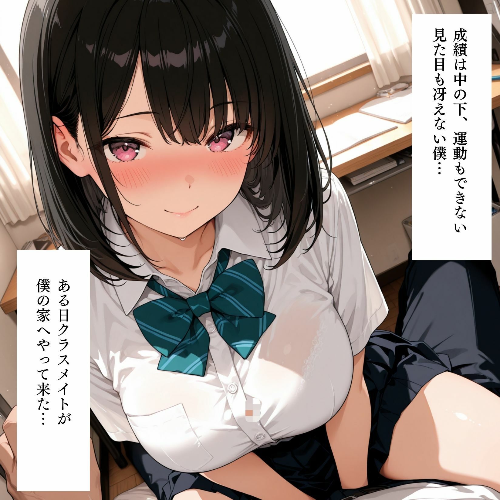 即イキ女子校生〜クラスメイトが冴えない僕で処女卒業〜 サンプル1ページ目