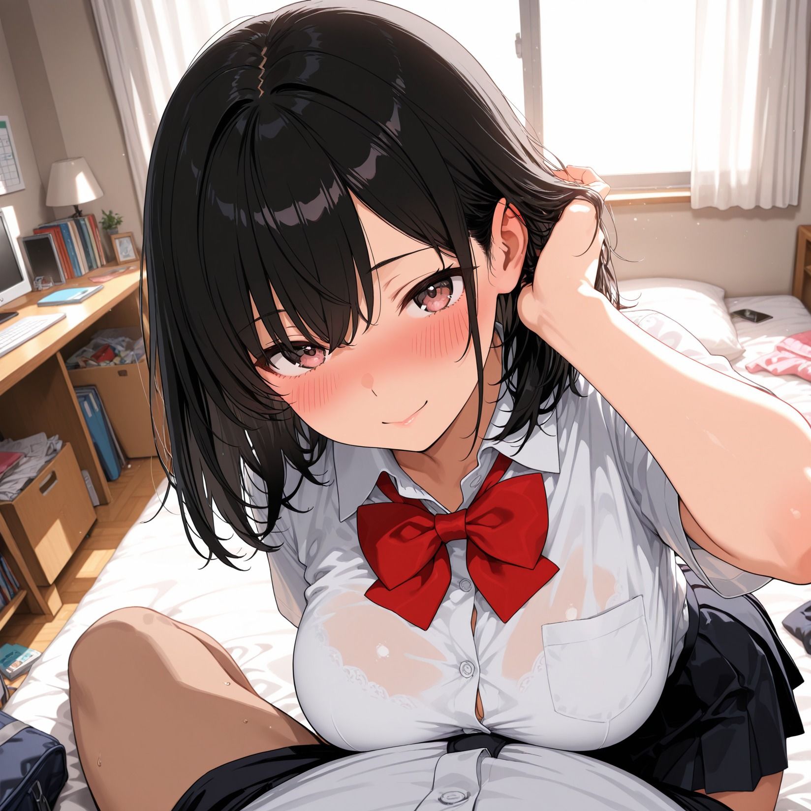 即イキ女子校生〜クラスメイトが冴えない僕で処女卒業〜 サンプル5ページ目