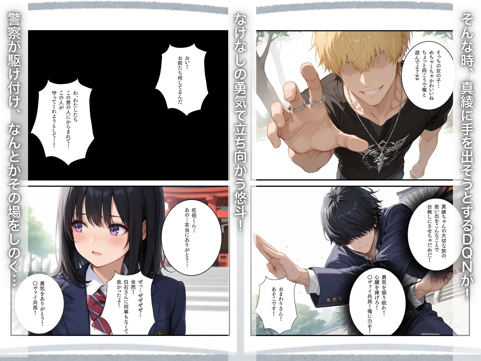 修学旅行―女子部屋の布団の中で起きた憧れの同級生との秘密の出来事。 サンプル5ページ目