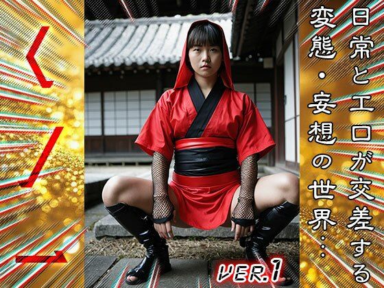 【 全裸コスプレ 】くノ一（くのいち） 1 サンプル8ページ目