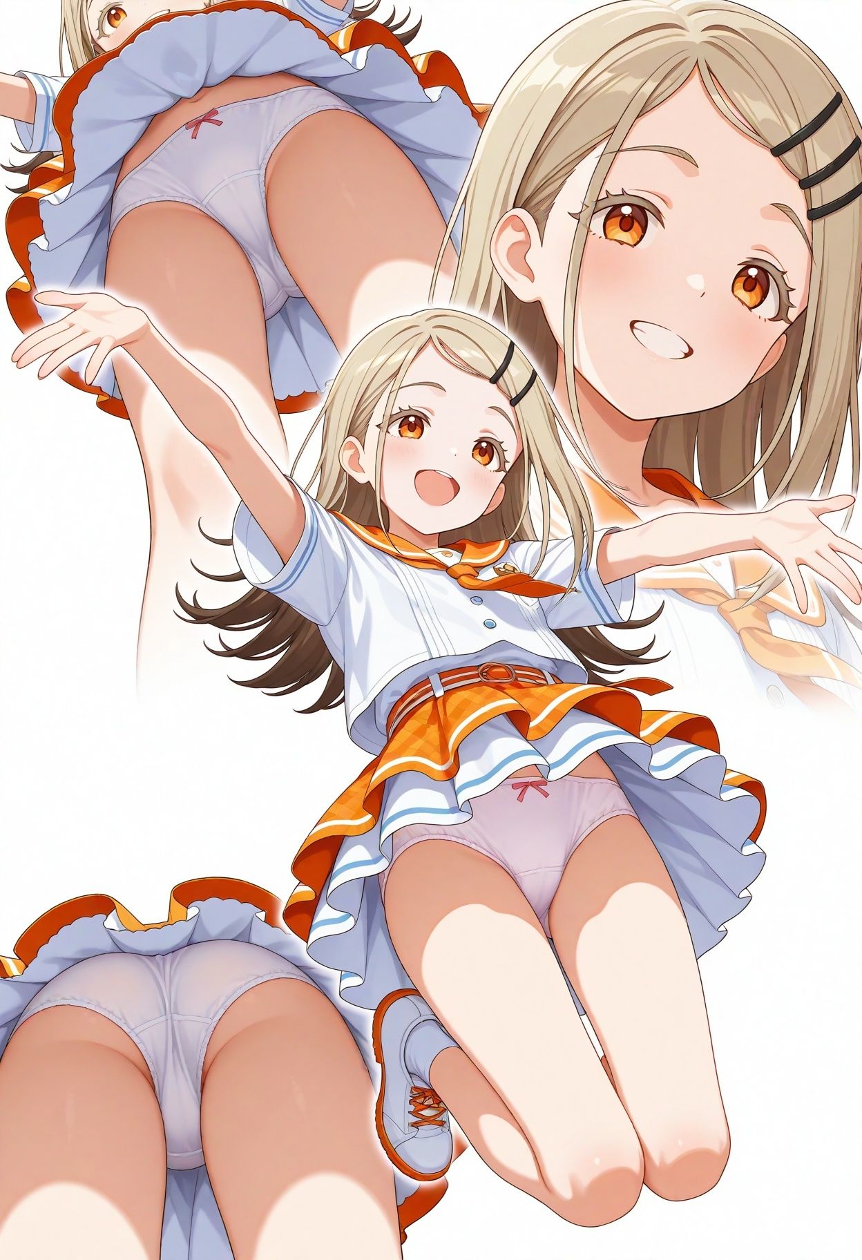 立ち絵とローアングル【篠澤広風1】 サンプル2ページ目