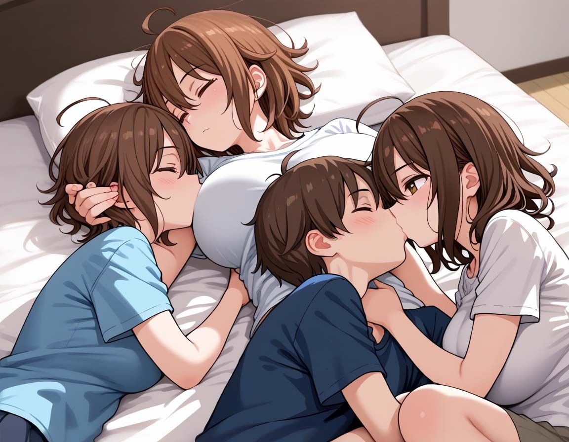 爆乳楽園〜3人揃えば最強伝説〜 サンプル3ページ目