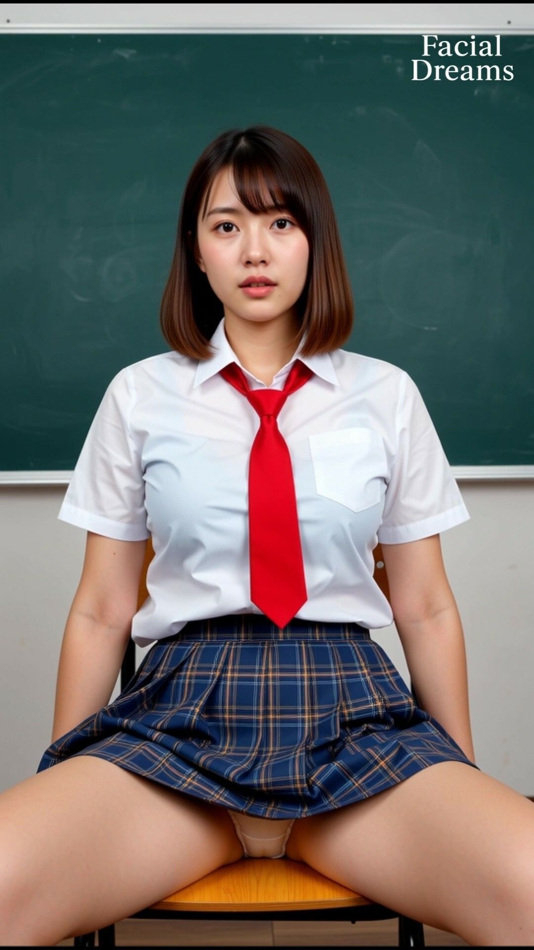 Fluid Dreams 白い講義の日 教室編（Uniform Style） サンプル4ページ目