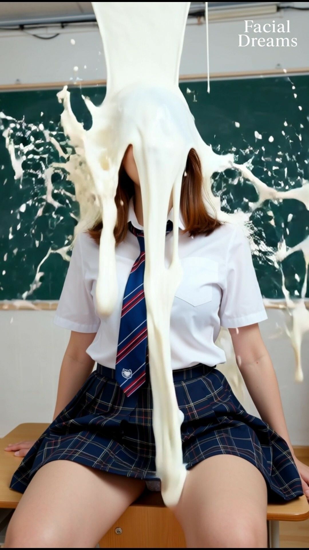 Fluid Dreams 白い講義の日 教室編（Uniform Style） サンプル5ページ目