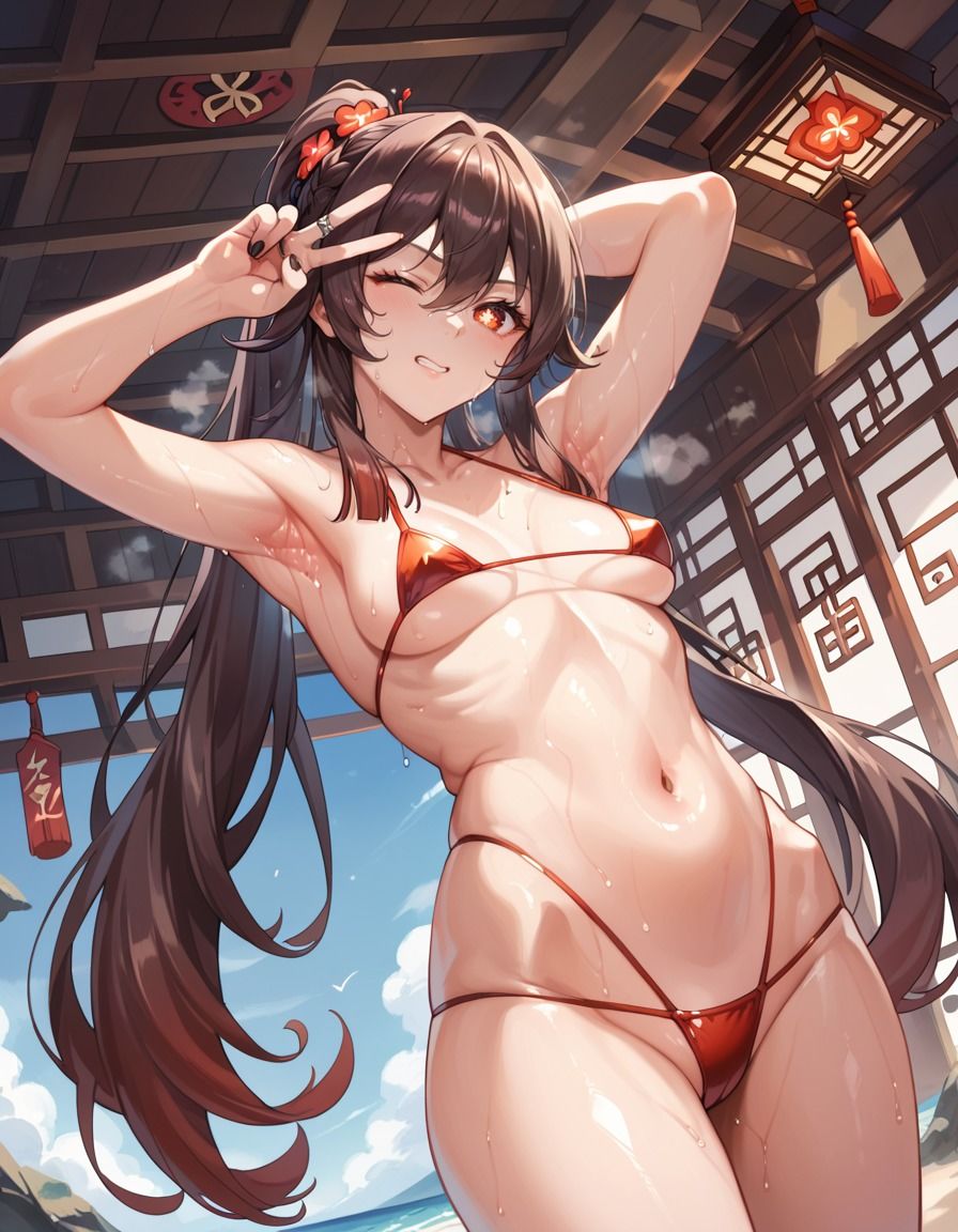 痴態がみえちゃう  胡〇編 サンプル2ページ目