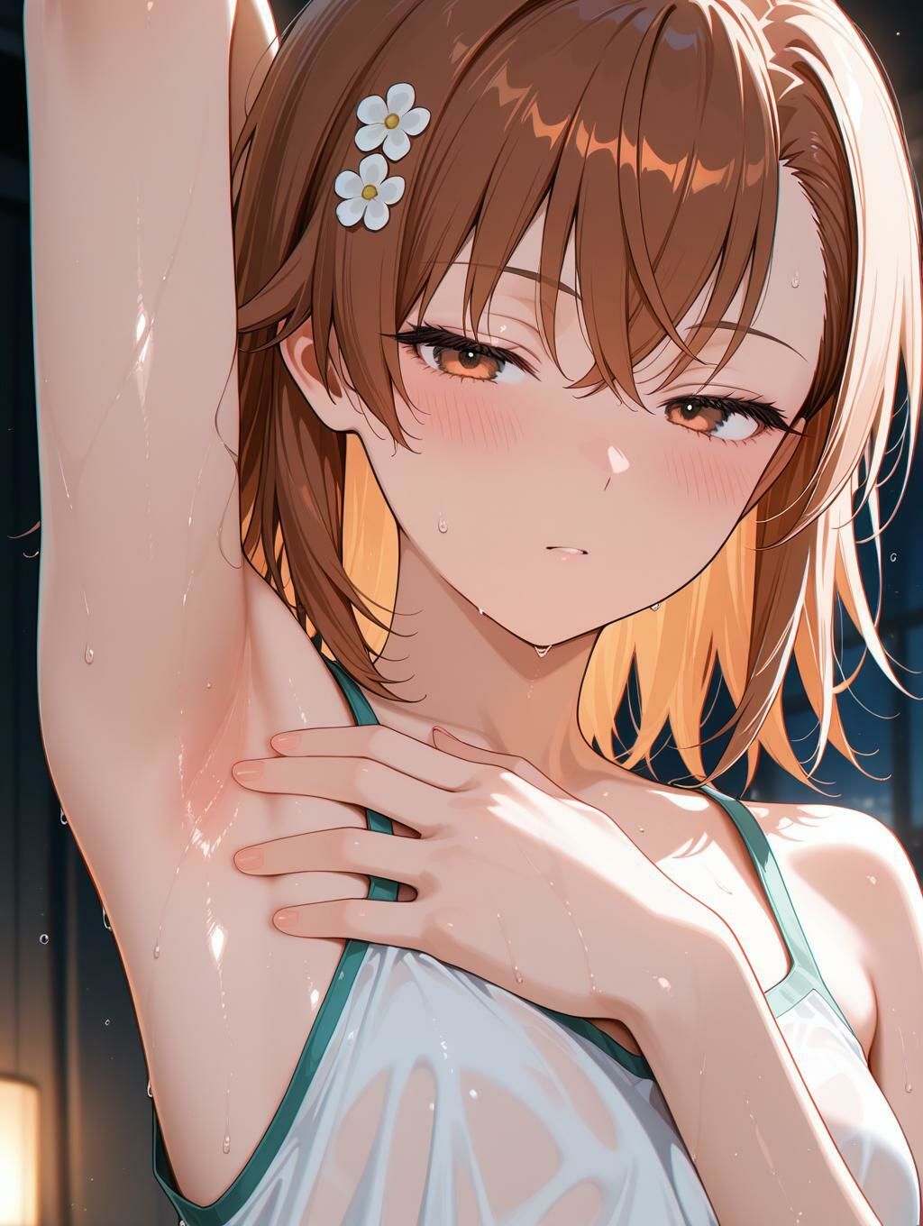とあるミコトの腋画集 サンプル3ページ目