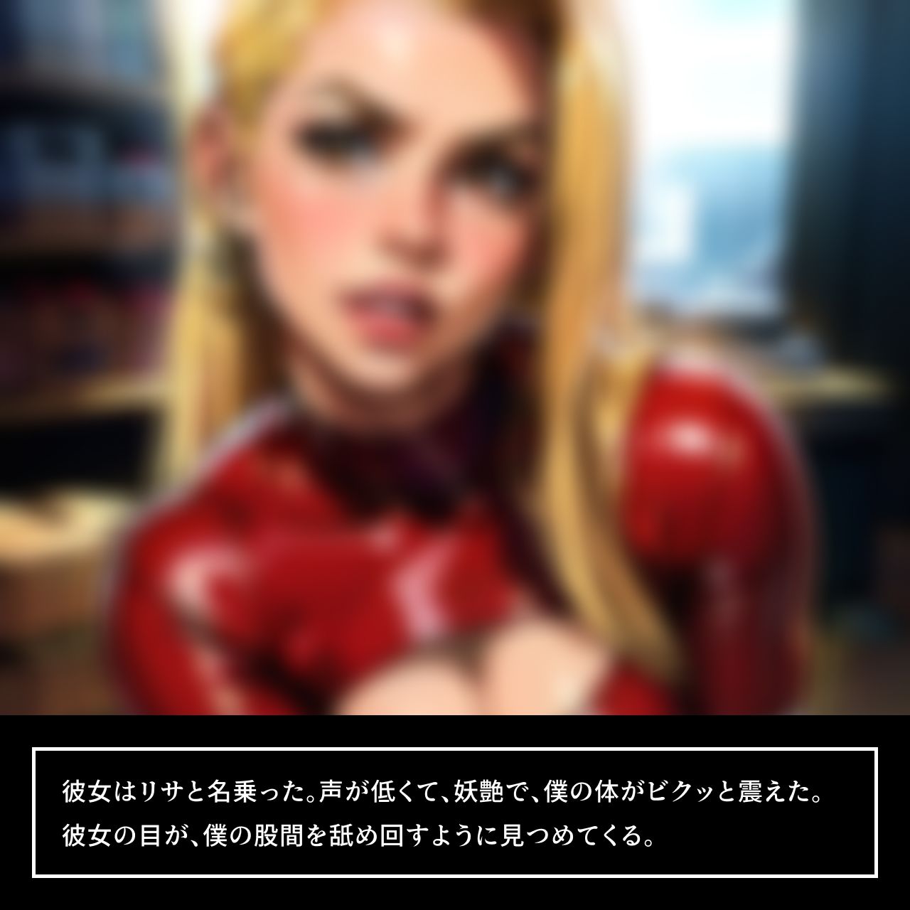 未来からタイムトラベルしてきた ムチムチボンテージ姿のお姉さんに 強●的に連続射精させられ マゾ調教の快楽地獄に堕ちた僕 -絶頂の未来へ連れ去られ 毎日フェラと騎乗位で 精液を搾り取られる快楽の日々- サンプル6ページ目