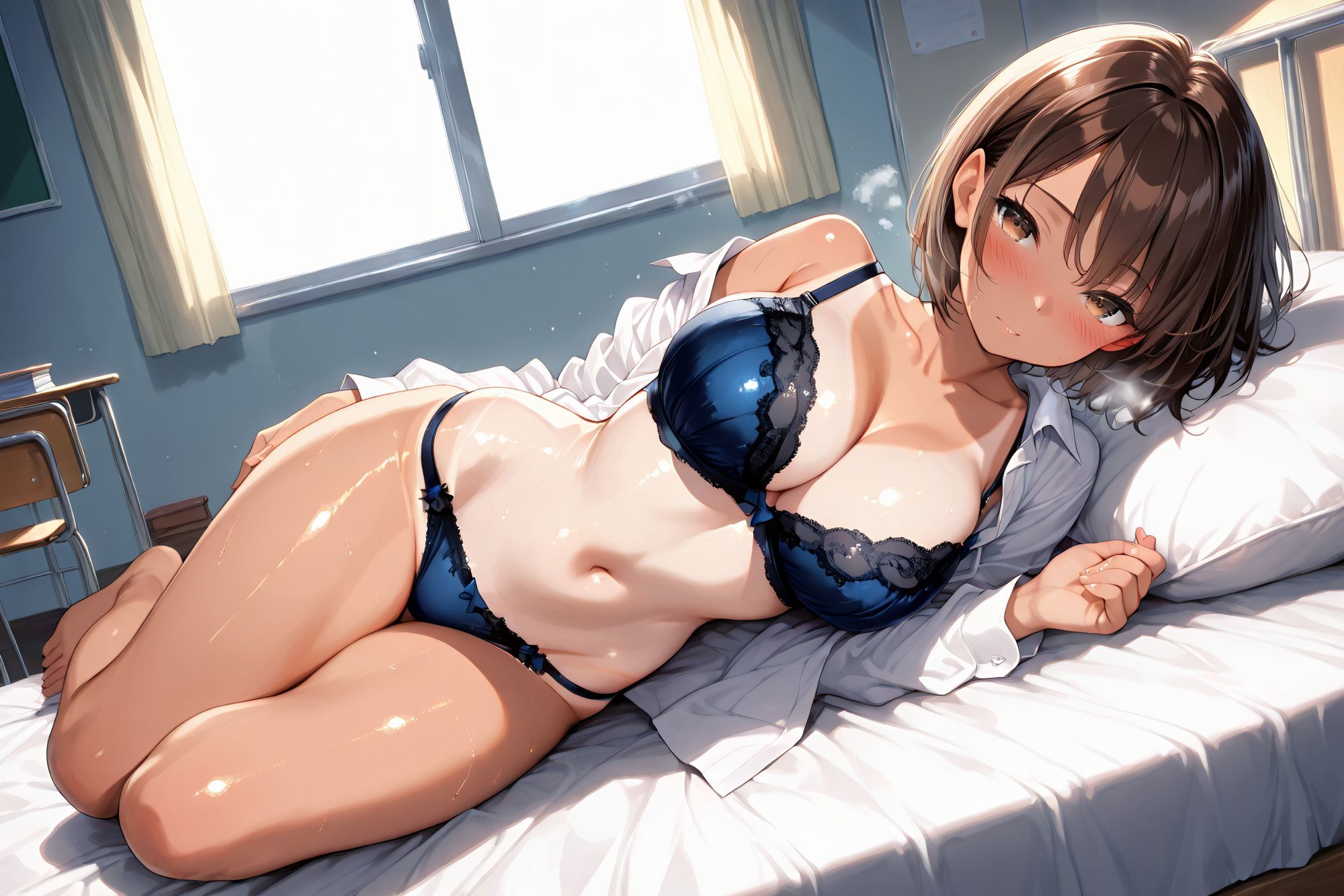 生意気な黒ギャルを絶倫チンポで服従させる サンプル1ページ目