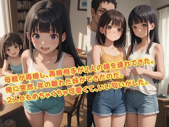 【500枚】親が再婚してできた2人の妹の美マンコをたっぷり使わせてもらった俺【美少女姉妹の初体験セックス】 サンプル2ページ目
